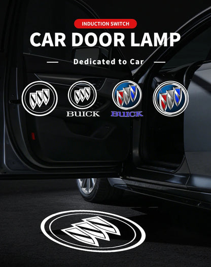 For Buick Regal 2009-2014 Lacrosse 2010-2020 Encore 2014-2016 Led Car Door Logo Welcome Shadow Light Laser Projector Ghost lamp