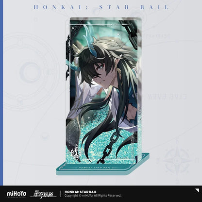 Sunsyea Honkai Star Rail Official Merch miHoYo Original Authentic Light Cone Series Acrylic Quicksand Ornament Himeko Seele