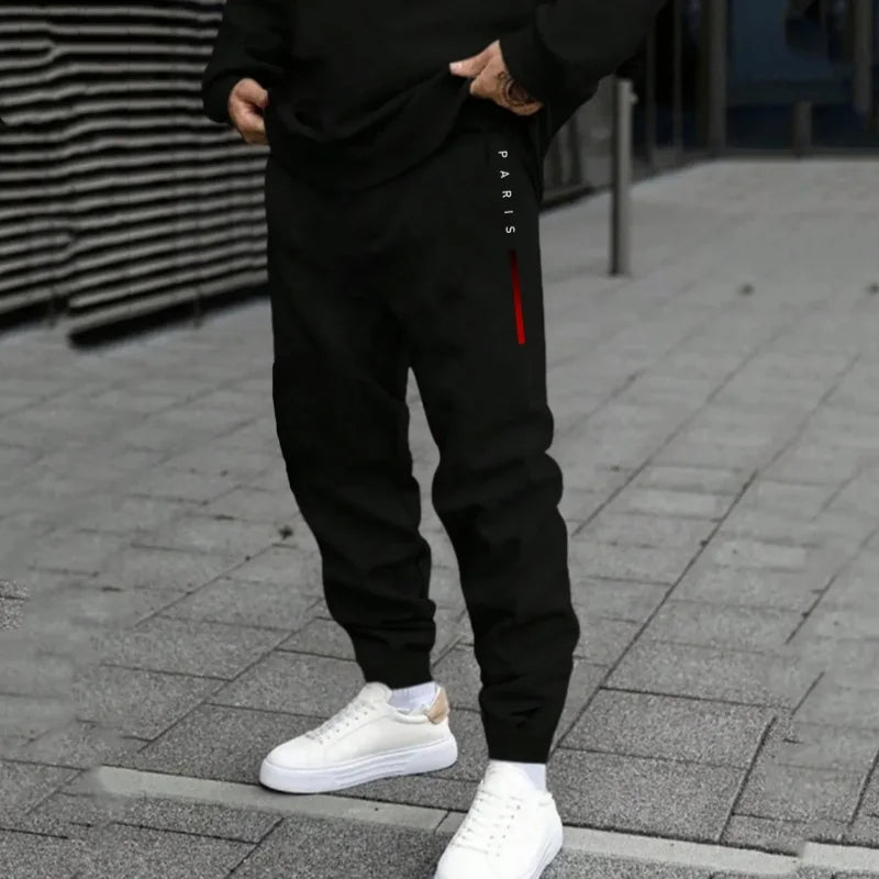 1pc/2pcs Daily Casual Sweatshirts Sweatpants Plus Size Men's Set 7XL 6XL Autumn Winter Fashion Sports Tracksuit Hoodies Trousers