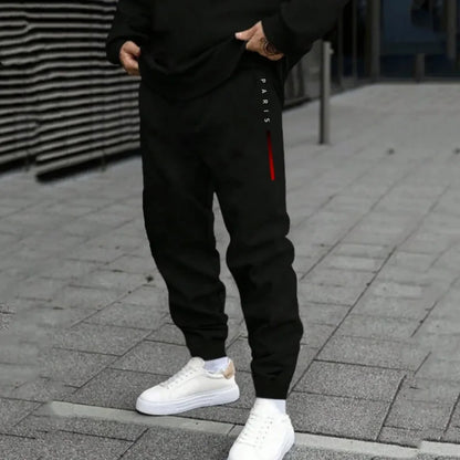 1pc/2pcs Daily Casual Sweatshirts Sweatpants Plus Size Men's Set 7XL 6XL Autumn Winter Fashion Sports Tracksuit Hoodies Trousers