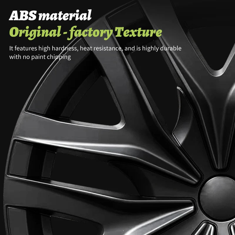 4PCS for Model 3 Highland 2023-Prese Wheel Cover 18 Inch Hubcap Arachnid Style Wheel Cover Rim Hubcaps Car Protection for Tesla