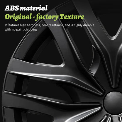 4PCS for Model 3 Highland 2023-Prese Wheel Cover 18 Inch Hubcap Arachnid Style Wheel Cover Rim Hubcaps Car Protection for Tesla