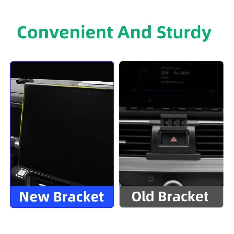 For Honda Civic 11th Gen 2022 2023 Car Phone Holder 9 inch Screen Mobile Phone Holder GPS Bracket Car Mount Car Accessories