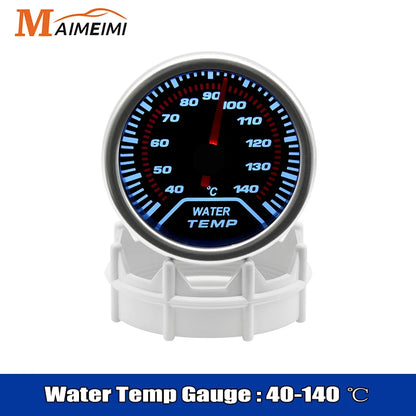 2" 52mm Exhaust Gas Temperature Gauge Auto Car LED EGT Voltmeter Tachometer Turbo Boost Oil Water Temp Gauge For Car Racing 12V