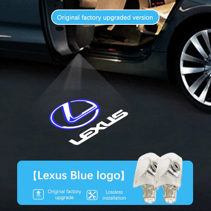 LED Projector Lamp Car Door Welcome Ghost Shadow Lights For Lexus RX ES GX LS LX IS GS RC UX ES200 ES250 ES260 ES300 RX300 RX270