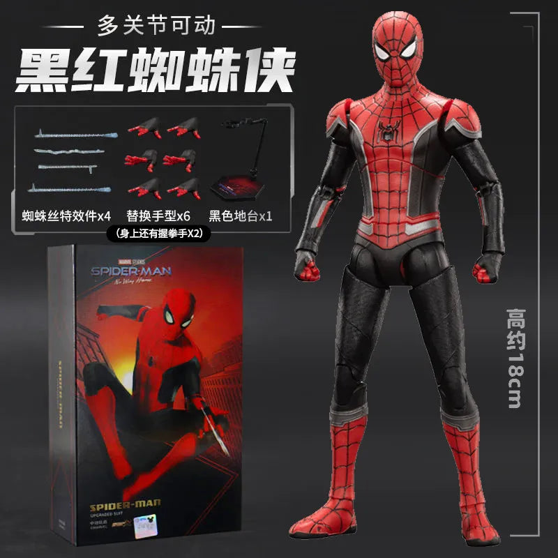 Zd Toys Marvel Ps4 Spider Man Velocity Suit Action Figure Fully Articulated Joint Movable Collectible Model Toy Gift For Adult