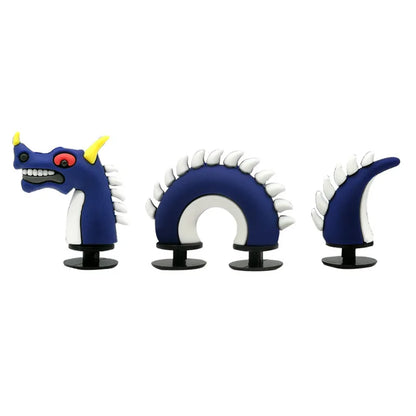 3D Cute Cartoon Shoe Decoration Buckle Charms Accessories Head Top Dragon Snake Crocodile DIY Combination Kids BHL1245-cat