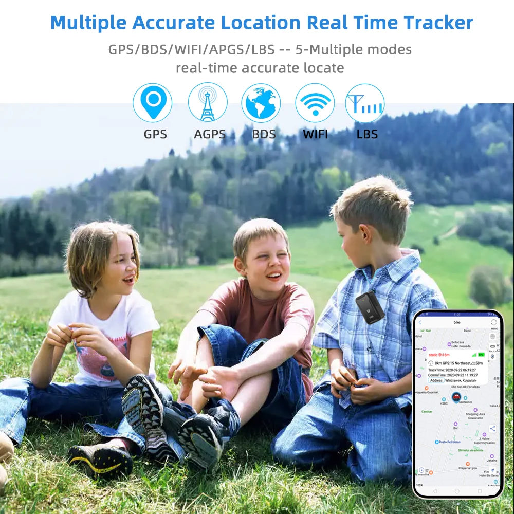 New Best 4G Mini GPS Tracker Car Real Time Tracker Anti Lost Mini GPS Locator Magnet IP67 GPS Positioning Tracker Tamper Alert