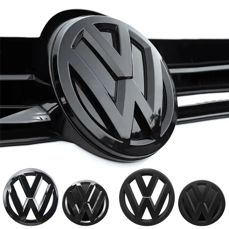 Car Front Hood Emblem Bonnet Badge Rear Trunk Badge For  VW Golf 7 (2014 - 2017) -Emblem