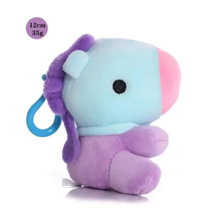 Hot BTed 21Plush Toys Kawaii Mini Keychain Anime Pendant Ornament for Kids 12-22cm Bt Peripherals Soft Stuffed Animals Doll Gift