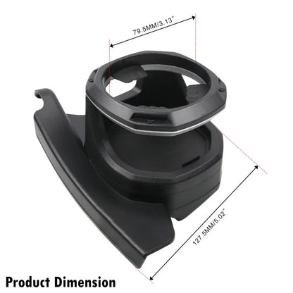 For Jeep Wrangler JL JLU 4XE 2018-2025 Gladiator JT ABS Door Cup Holder Left & Right Side Cup Holder Accessories