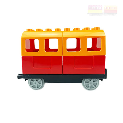 Rail Transport Big Size Building Blocks Creative Track Accessories Assemble Toys For Children Bricks Compatible City Train Set