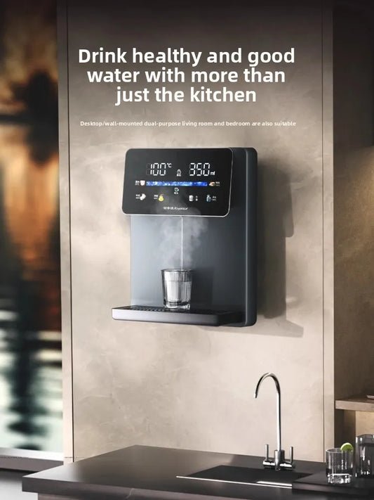 220V Wall Mounting Water Dispenser Household Appliances Instant Hot Cold Water Purifier for Home LED Touch Screen