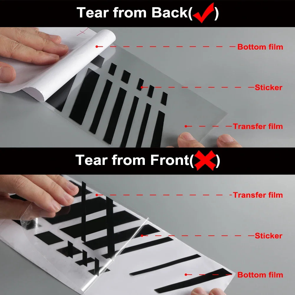 Car Creative Honeycomb Open Style Sticker Auto Graphics Vinyl Decor Tuning Car Side Sticker For Audi BMW Hyundai Ford Jeep Fiat
