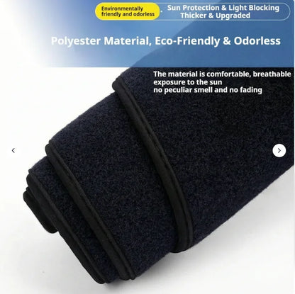 Car Dashboard Cover Avoid Light Anti-UV Pad Sun Shade Mat Non-Slip Carpets For Toyota Corolla E210 2019 2020 2021 2022 2023 2024