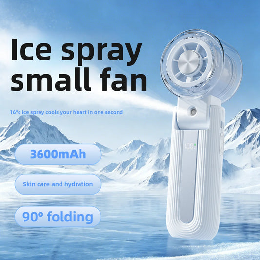 Spray High Speed Fan Y70 Foldable Portable Cooling Fan with Adjustable Speed for Home Office Outdoor