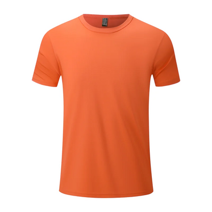 Quick-Drying Breathable Sports T Shirt Custom Logo Embroidery Printed Personal Group Design Photo Summer Men And Women Tops
