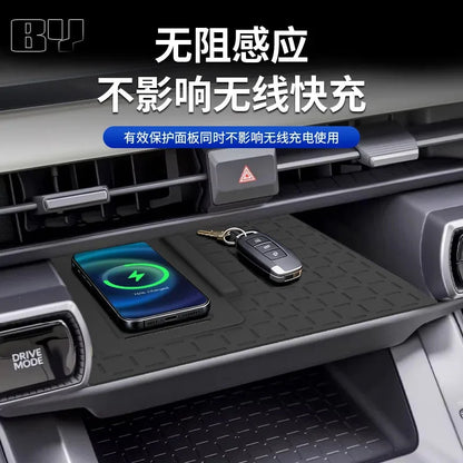 for Toyota RAV4 2026 Center Console Armrest Storage Box Anti-slip Organizer Tray Car Interior Accessories Black