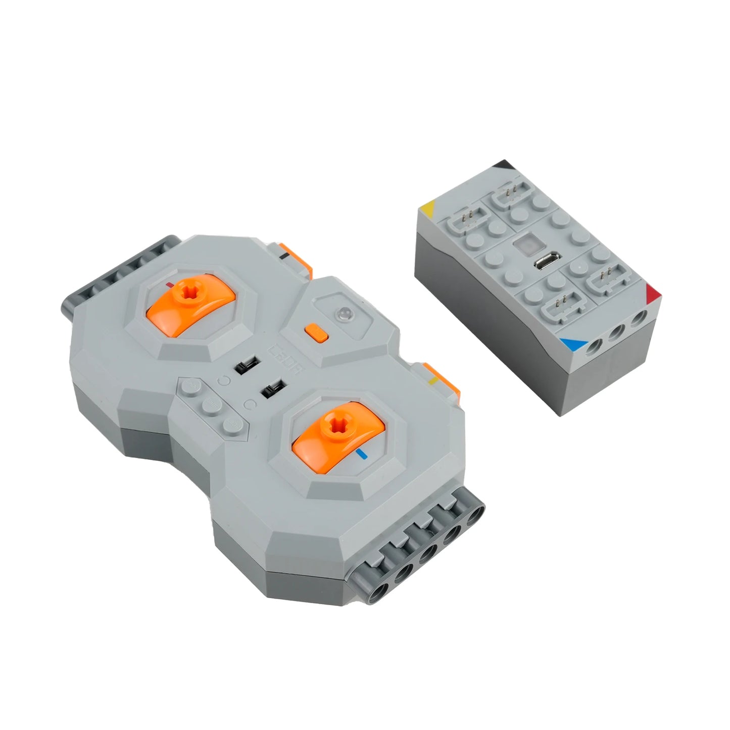 CaDA Technical Motor Parts Upgrade Servo Motor Building Blocks Car Model Power Mechanical Compatible with Legoeds