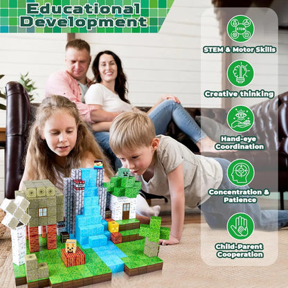 Magnetic Blocks Award Winning Educational Set, Children Toys Montessori Constructor Building Blocks Children Toys Gifts