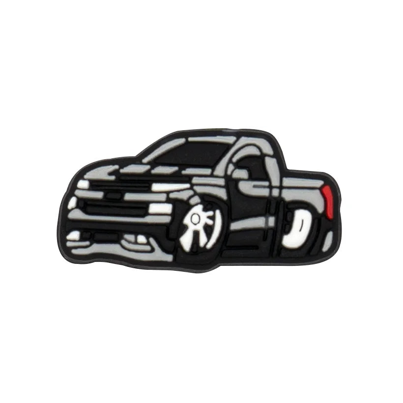 1/25PCS Cool Car Shoe Charms Accessories Pins for Men Boys Muscle Car Supercar Shoe Decorations fit Sandal Sneaker Clog Buckle
