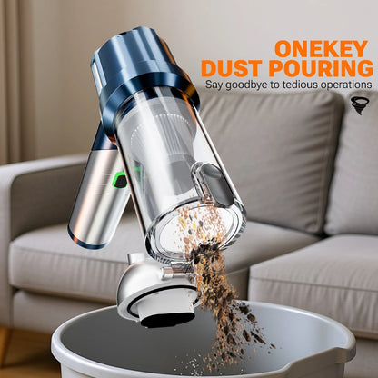 Handheld Portable Mini Vacuum Cleaner SZUK C013 New Foldable Car Vacuum Cleaner 6000mAh Powerful Cordless Vacuum Cleaner for car