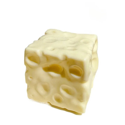 6CM Simulation Cheese Squishy Stress Relief Toy Slow Rising Moldable Venting GiantASMRSensory Anti-Stress Toy Holiday Gift Sloth
