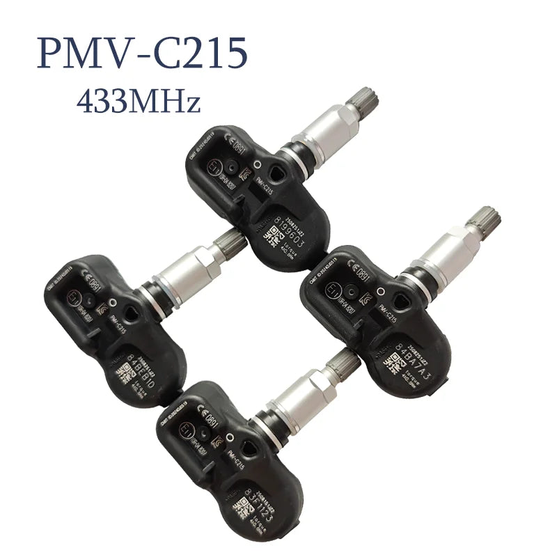1/4PCS PMV-C215 433MHZ Tire Pressure Sensor For Toyota  Aygo bZ4X Land Cruiser C-HR RAV4 Car TPMS 42607-02070 42607-48020