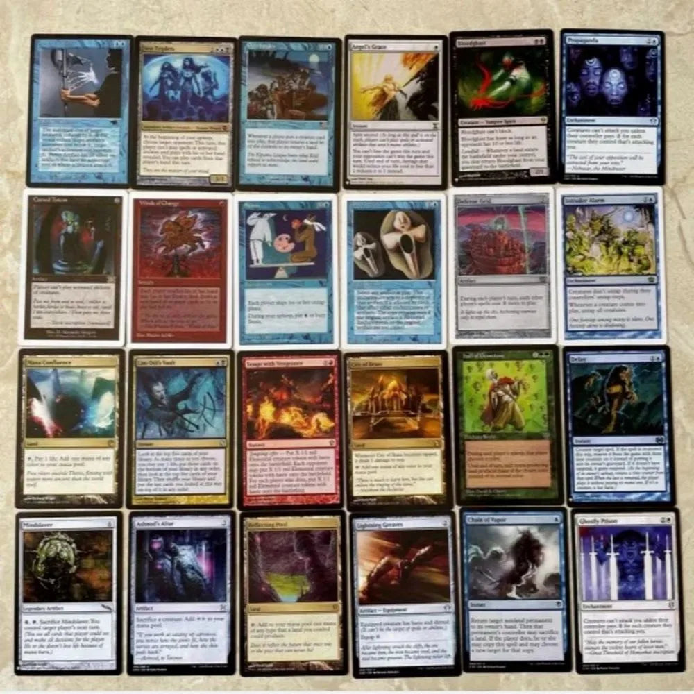 108 Pcs Black Core Cards P9 Dual Land Fetch Land Shock Lands MTG Cards