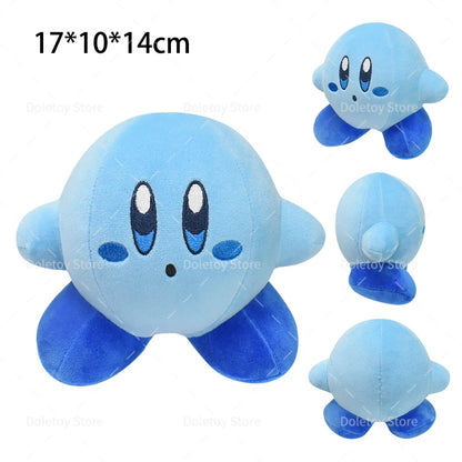 HOT Kirby Plush 25 Styles Kawaii Star Kirby Grey Ghost Kirby Pink Blue Green Red Plush Toy Cute Heart Kirby Doll Birthday Gift