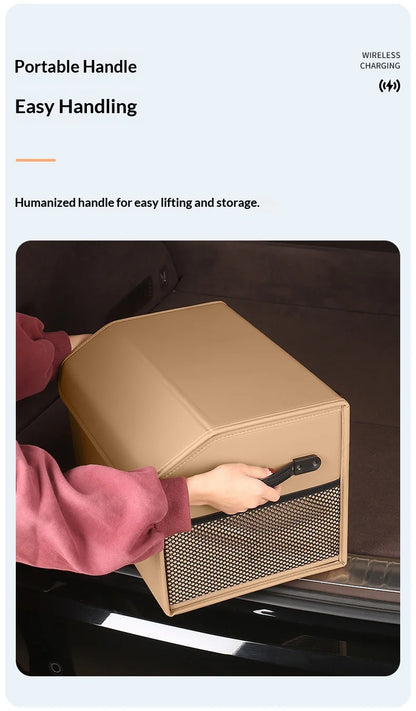 Suitable for Omoda s5 fx 9 EV PHEV C5 E5 C9 7 8plus car trunk storage box folding storage box large capacity storage box
