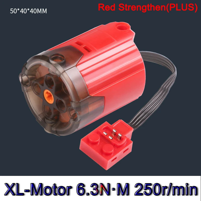 Technical Electronic Building Block MOC Refit Accessories Micro-motor RC Power Functions Parts Creative DIY Car Bricks Kids Toys