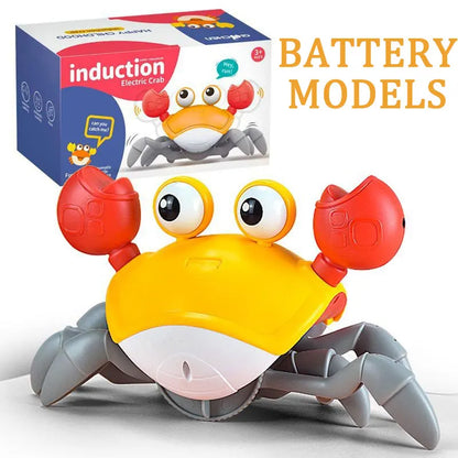 Crawling Crab Baby Toy Smart Obstacle Avoidance Crab Techno Avoid Obstacle Walking Toddler Gift