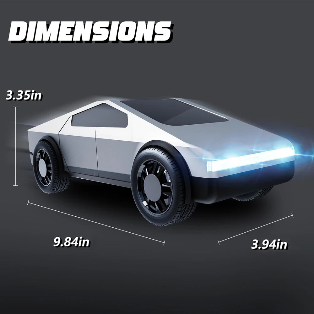 Cyber Pickup Electric Remote Control Teslainger Car Racing Toy Car Electric Charger Sports Car Children's Boy Model