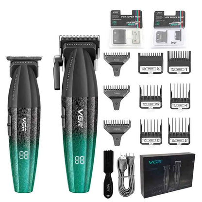 VGR Hair Clipper Professional 9000RPM Hair Cutting Machine Face Shaver Reciprocating Beard Trimmer Hair Trimmer for Men V-640 S3