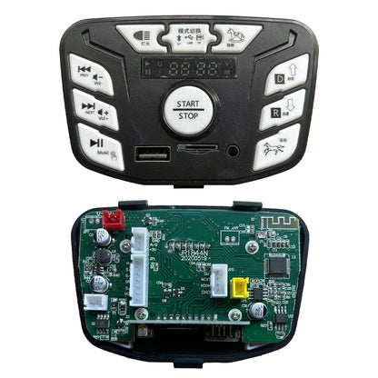12V 24V Multi Functional Children's Electric Ride on Car MP3 Music Forward Backward Start Power Central Controller Motherboard