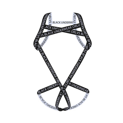 Fashion Harness Straps Body Bondage Costume Men Bra Sexy Underwear Nightclub Erotic Hollow Out Performance Tank Top Clothing