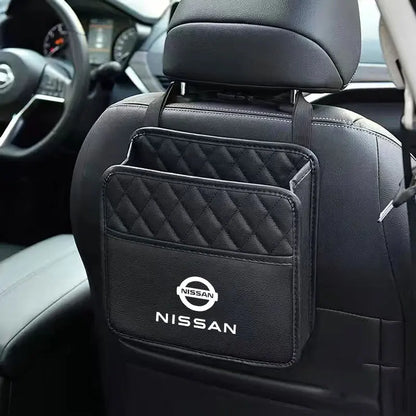 Auto Backseat Pocket Large Capacity Hanging Organizer Bag For Nissan J10 X-Trail Qashqai Juke Leaf Micra NOTE Patrol Pulsar
