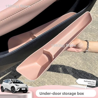 For BYD Seagull Car Door Storage Slots pad,Upgraded Accessories Interior Modification Dust-proof pad