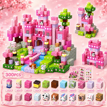Magnetic Building Blocks Magnet World Magnetic Farm Style Tin Box Construction Brick Cube STEM Boy Girl Children Toy Set Gift