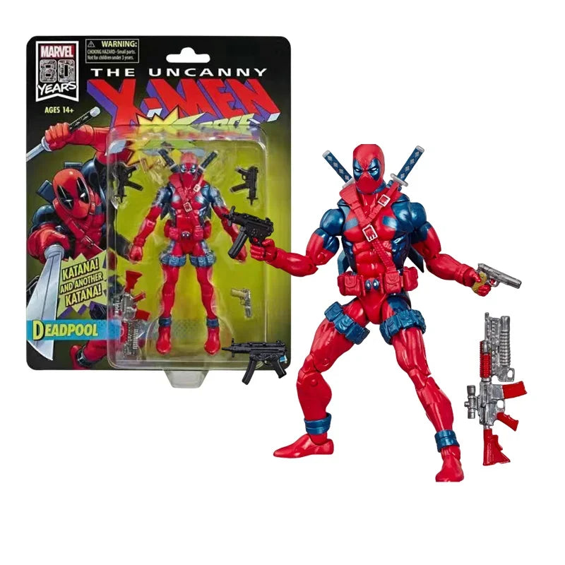 Marveles Studios Legends Spider Man Vs Carnage Action Figure Model Toys Deadpool Avengers Venom Collection Doll Kids Toy Gift