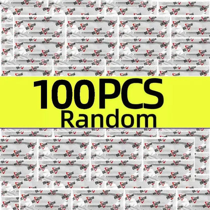 Bulk 50/100/150PCS Condoms – Ultra-Thin Smooth Penis Sleeves for Men, Safe & Comfortable Adult Intimate Use