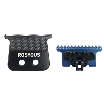 For ROSYOUS RSpro-202 Professional Hair Trimmer Machine Accessories DLC Coating Blade Replacement Original T-Blade Zero Gapped