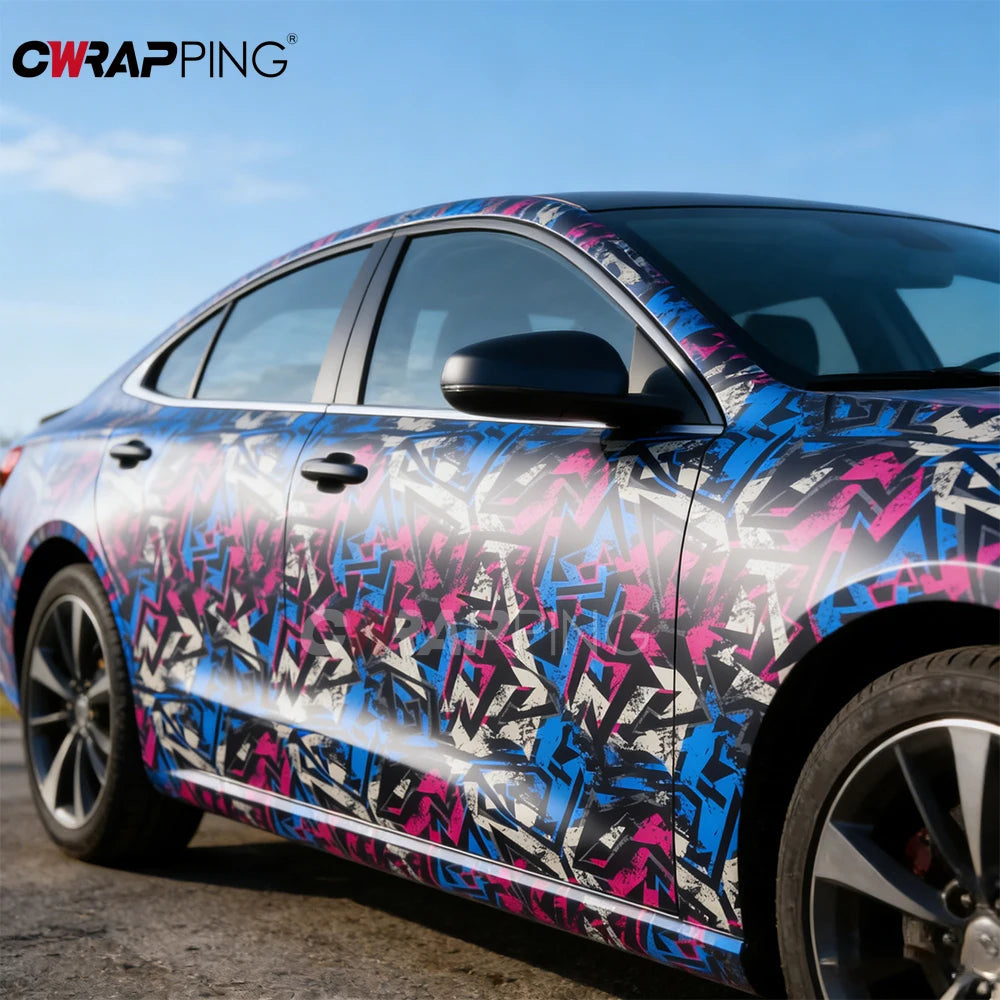 Camo Film Automotive Vinyl for Motorcycle Wrap Foil Car Decals and Graphics Vehicle Decoration Body Covering Decal Car Accessory