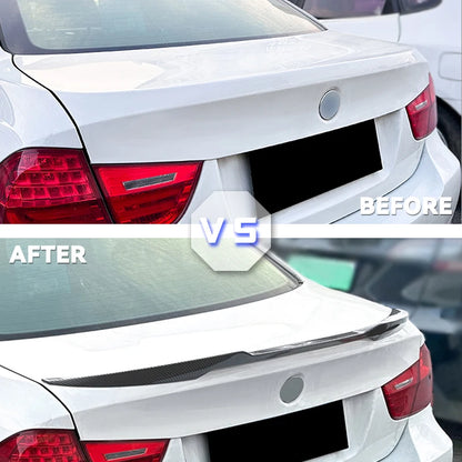 Gloss Car Rear Trunk Spoiler Wing Roof Spoiler Wing for Bmw 3 Series E90 2005-2012 Tail Tailgate Splitter Lip Tail