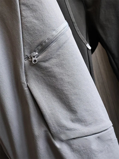 Outdoor Men's Straight Leg down Pants Fashionable Urban Style Long Length Nylon Polyester Blend Warmth Insulated Duck down Fi...