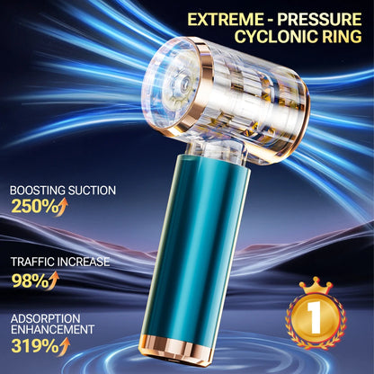 SZUK Mini Car Vacuum Cleaner 165000Pa Powerful Vacuum Cleaner Strong Suction Handheld Portable Wireless Vacuum Cleaner for Car