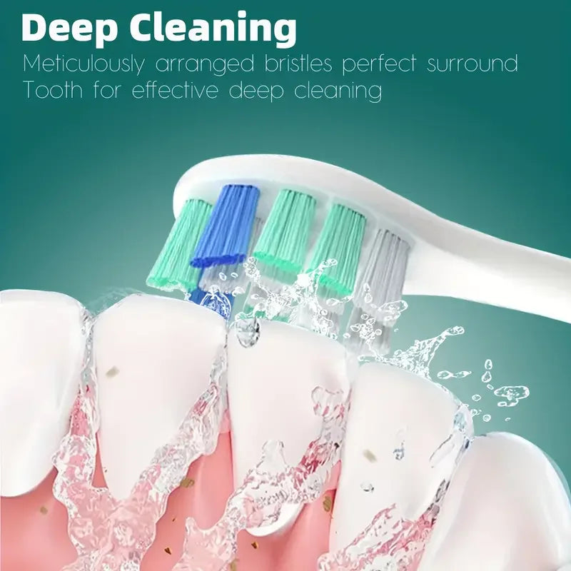 Replacement Toothbrush Heads For HX6730/HX6721/HX3216/HX9362/HX3210/HX6013/HX9063/HX6063 Bright White Brush Heads Nozzles C3 W3