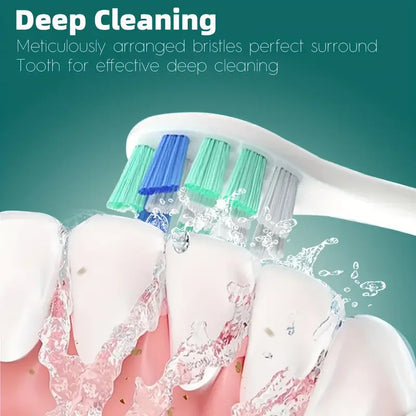 Replacement Toothbrush Heads For HX6730/HX6721/HX3216/HX9362/HX3210/HX6013/HX9063/HX6063 Bright White Brush Heads Nozzles C3 W3