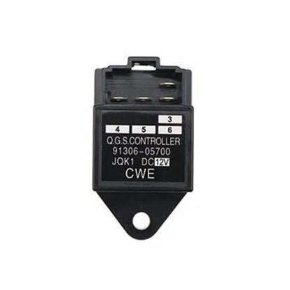 DC12V Time Relay 91306-05700 9130605700 MM431762 For JKQ1 Mitsubishi K3A K3B K3C K3D S85NR